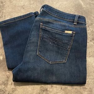 White House Black Market slim leg jeans